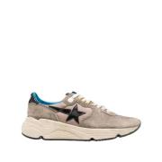 Golden Goose Löparsula Nylon Mocka Sneakers Beige, Herr