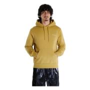 Carhartt Wip Script Broderi Hoodie Yellow, Herr