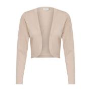 Kaffe Kaffe Astrid Bolero Beige, Dam