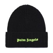 Palm Angels Svarta Hattar Kollektion Black, Herr