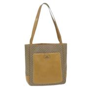 Gucci Vintage Pre-owned Canvas totevskor Beige, Dam