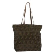 Fendi Vintage Pre-owned Canvas fendi-vskor Black, Dam