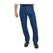 L'Exception Paris Canvas Straight-Leg Jeans - Denim Färger Blue, Herr