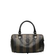 Fendi Vintage Pre-owned Canvas resvskor Black, Dam