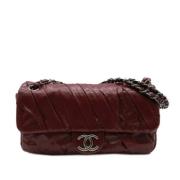 Chanel Vintage Pre-owned Laeder chanel-vskor Red, Dam