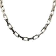 Louis Vuitton Vintage Pre-owned Silver halsband Gray, Dam