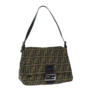 Fendi Vintage Pre-owned Canvas fendi-vskor Black, Dam