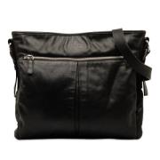 Prada Vintage Pre-owned Laeder axelremsvskor Black, Dam