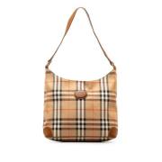 Burberry Vintage Pre-owned Laeder axelremsvskor Brown, Dam