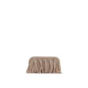 Benedetta Bruzziches Kristall Mesh Clutch Venus La Grande Beige, Dam