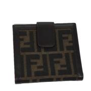 Fendi Vintage Pre-owned Canvas plnbcker Black, Dam