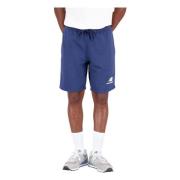 New Balance Essentials Shorts Blue, Herr