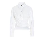 Bitte Kai Rand Core Cotton Wrap Skjorta Vit White, Dam