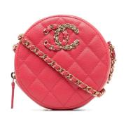 Chanel Vintage Pre-owned Laeder chanel-vskor Pink, Dam