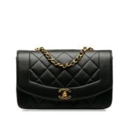 Chanel Vintage Pre-owned Laeder chanel-vskor Black, Dam