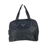 Prada Vintage Pre-owned Tyg prada-vskor Black, Dam