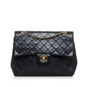 Chanel Vintage Pre-owned Laeder chanel-vskor Black, Dam