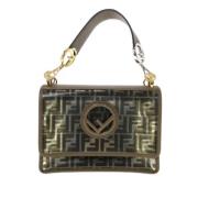 Fendi Vintage Pre-owned Laeder handvskor Brown, Dam