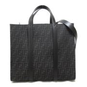 Fendi Vintage Pre-owned Canvas fendi-vskor Black, Dam