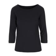 Bitte Kai Rand Globe Rib Blus Svart Black, Dam