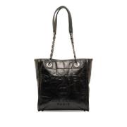 Chanel Vintage Pre-owned Laeder chanel-vskor Black, Dam