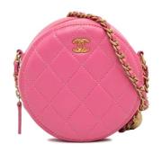 Chanel Vintage Pre-owned Laeder chanel-vskor Pink, Dam