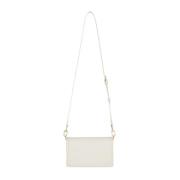 Chiara Ferragni Collection Vit Tyg Crossbody Väska White, Dam