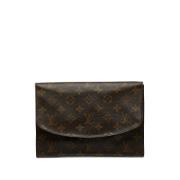 Louis Vuitton Vintage Pre-owned Canvas louis-vuitton-vskor Brown, Dam