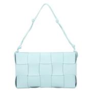 Bottega Veneta Laeder crossbodyvskor Blue, Dam