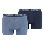 Puma Basic Pack 2 Boxershorts Blue, Herr