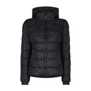 Canada Goose Svart Abbott Huva Pufferjacka Black, Dam