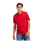 U.s. Polo Assn. Herr Polo Tröja Röd Regular Fit Red, Herr