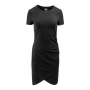 Emporio Armani EA7 Svart Klänning EA7 Armani Stil Black, Dam