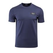 Emporio Armani EA7 Herr T-shirt i marinblå Blue, Herr