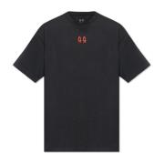 44 Label Group T-shirt med logotyp Gray, Herr