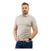 Hugo Boss Herr Polo Skjorta i Beige Beige, Herr