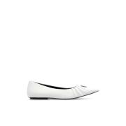 Marc Jacobs Läder ballerinaskor White, Dam