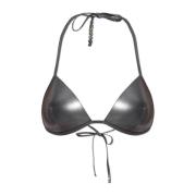 Moschino Bikini Top Gray, Dam