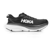 Hoka One One Svarta Bondi 8 Damsneakers Black, Dam