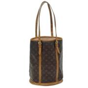 Louis Vuitton Vintage Pre-owned Canvas axelremsvskor Brown, Dam