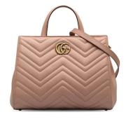 Gucci Vintage Pre-owned Laeder gucci-vskor Pink, Dam