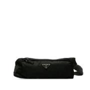 Prada Vintage Pre-owned Canvas prada-vskor Black, Dam