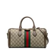 Gucci Vintage Pre-owned Laeder gucci-vskor Beige, Dam