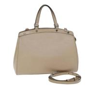 Louis Vuitton Vintage Pre-owned Laeder handvskor Beige, Dam