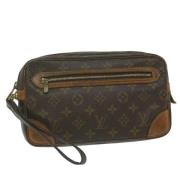 Louis Vuitton Vintage Pre-owned Canvas kuvertvskor Brown, Dam