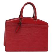 Louis Vuitton Vintage Pre-owned Laeder handvskor Red, Dam