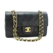 Chanel Vintage Pre-owned Laeder chanel-vskor Black, Dam