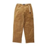 Gramicci Straight Trousers Brown, Herr