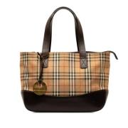 Burberry Vintage Pre-owned Laeder handvskor Beige, Dam