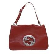 Gucci Vintage Pre-owned Laeder gucci-vskor Red, Dam